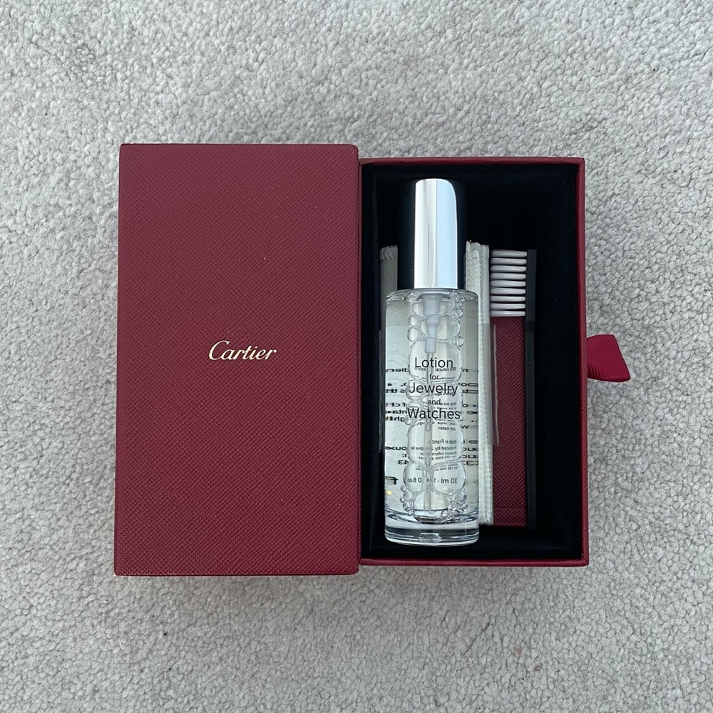 Cartier Jewelry Cleaning Kit & Box